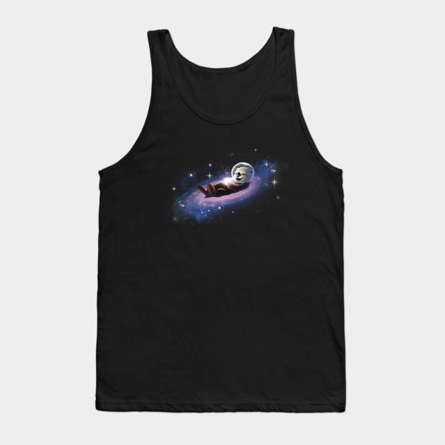 Otter Space Tank Top by Vincent Trinidad Art